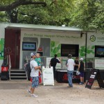 Earth Day Dallas 2014 recylcing trailer